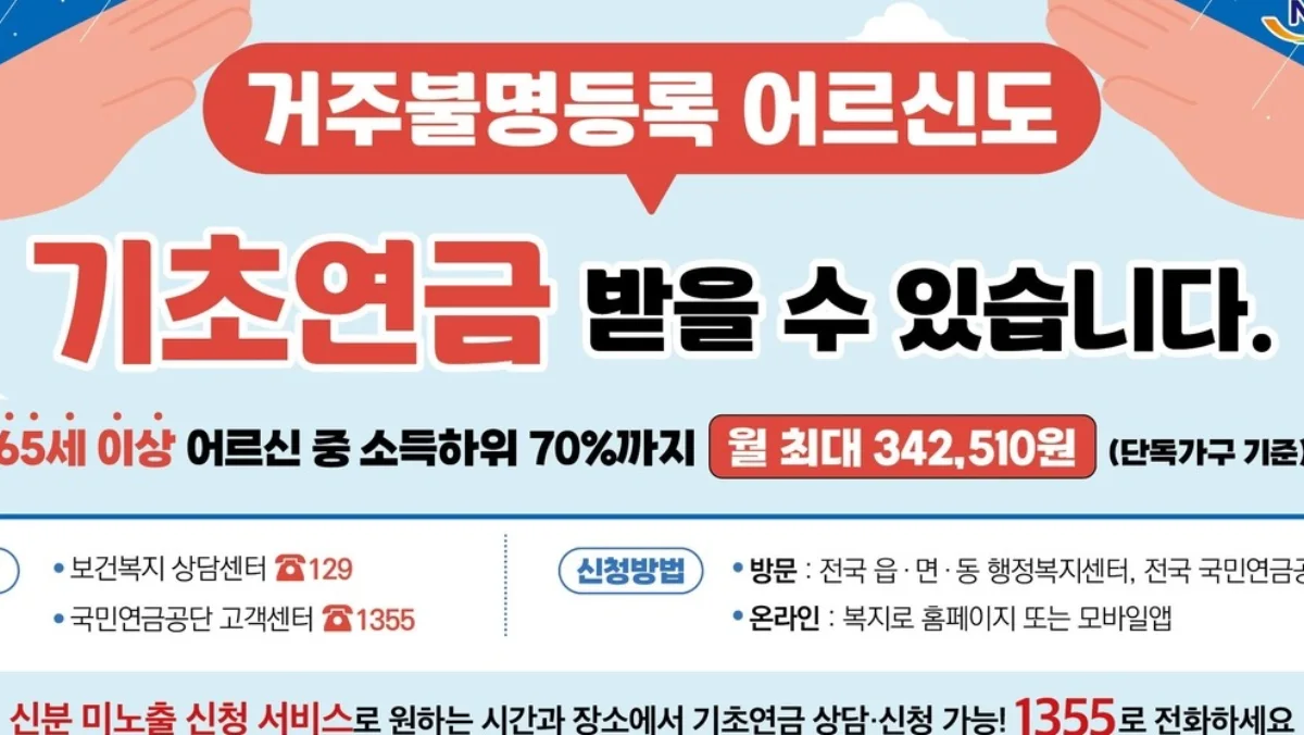 선정기준액은 노인의 약 70%가 수급하도록 매년 조정됩니다