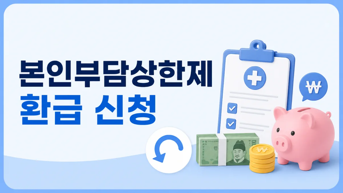 본인부담상한제 환급 신청 안내